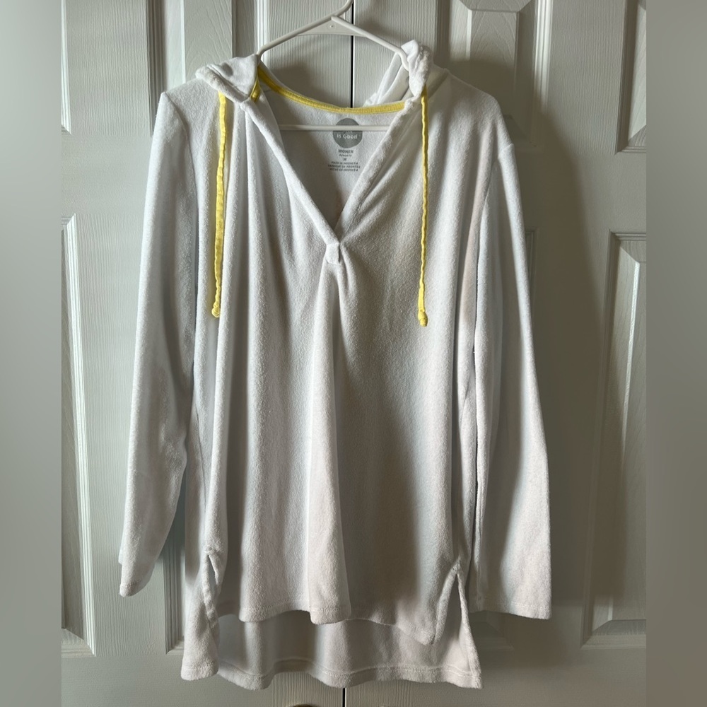 Life Is Good White Sunburst Swim Coverup - Picture 2 of 9